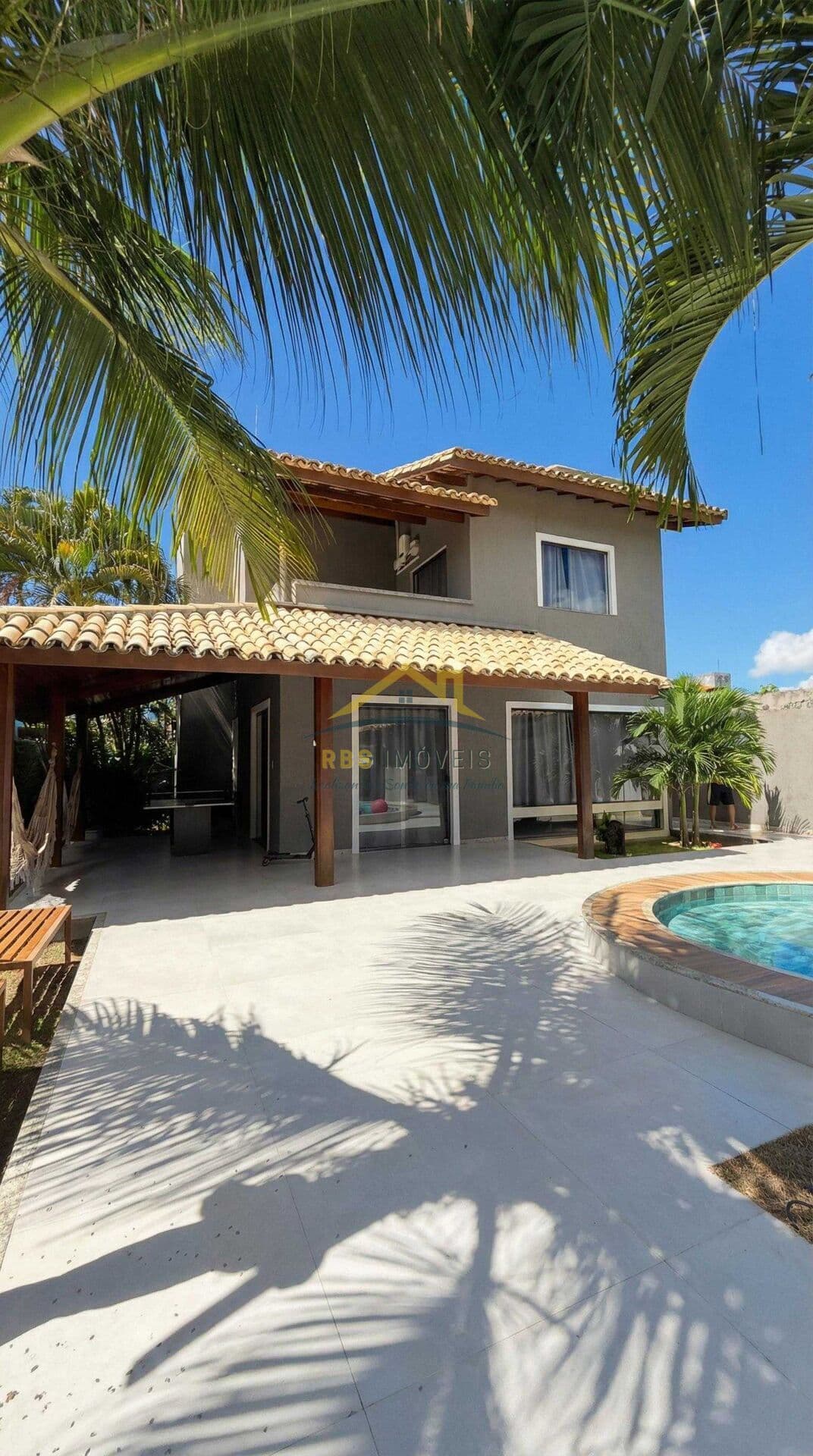 Casa Condomínio Vilas do Joanes 4/4 2 suítes Piscina Busca Vida