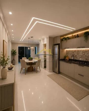 Casa em Condomínio 2/4 1 suíte 97m² Abrantes curva do rio 399 mil baixou