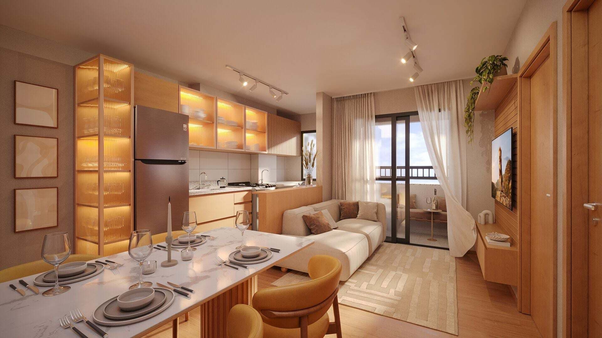 Apartamento 2 Quartos no Ilha de Safira - Barro Duro