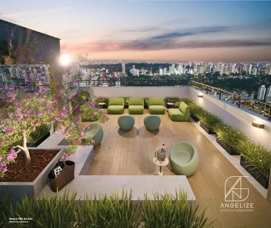 Apartamento 2dorms - 43m na Chácara Santo Antônio