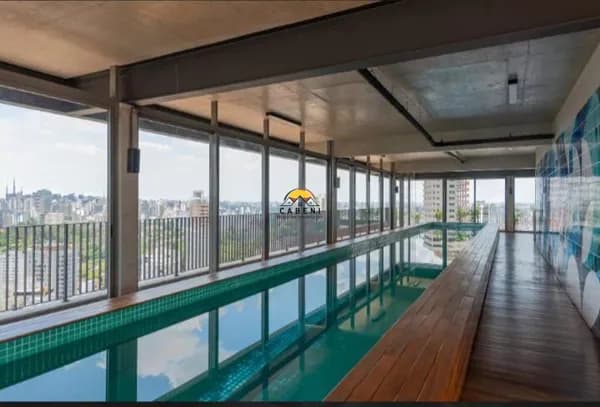 Studio para locação, 1 dormitorio, 1 vaga, lazer - Vila Madalena