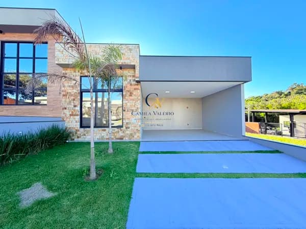 BELISSIMA CASA NOVA A VENDA NO CONDOMINIO GRAN RESERVE NA CIDADE DE INDAIATUBA COM 3 SUITES TODA PLANEJADA - ACEITA FINANCIAMENTO .