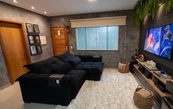 SOBRADO- MOBILIADO - CONDOMINIO FECHADO - AGUA FRIA