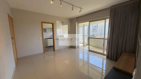 Apartamento decorado de luxo 02 quartos a venda, 69 m2, semi novo, varanda, sala de refeições, móvel para televisão, armários em todos os ambientes, iluminação no teto, cozinha americana c bancada em granito, área de serviços, 02 vagas, andar super alto