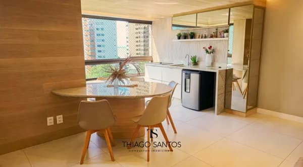 Vendo apartamento Alto Padrão em Setúbal - 154m² - 4 quartos - 1 suíte - 2 vagas cobertas e soltas.