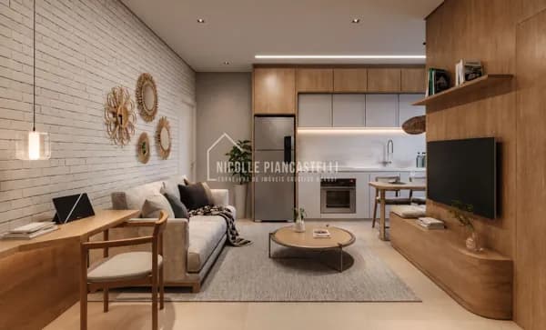 Apartamento com 1 suíte + 1 dormitório, no Bairro Glória