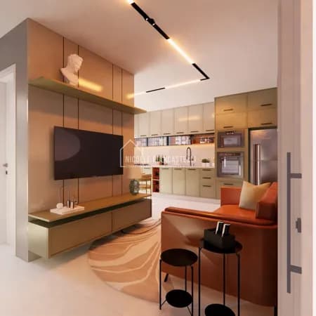 Apartamento com 1 suíte + 1 quarto, no Bom Retiro.