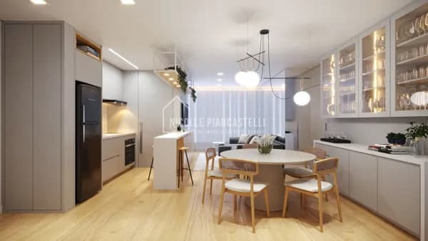 Apartamento com 1 suíte + 2 dormitórios, no Bairro Glória em Joinville-SC.
