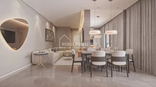 Apartamento com 1 suíte + 2 quartos, no Bairro Costa e Silva