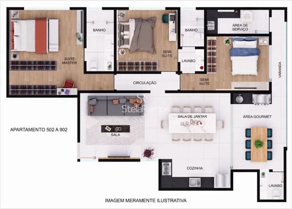 Apartamento Alto Padrão em Centro, Divinópolis/MG