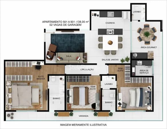 Apartamento Alto Padrão em Centro, Divinópolis/MG