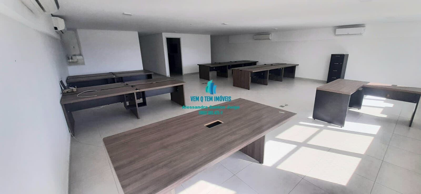 Sala comercial 132m², 2 vagas, Centro, Santos
