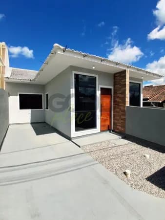Casa Geminada 2 dormitórios, acabamento diferenciado - Palhoça