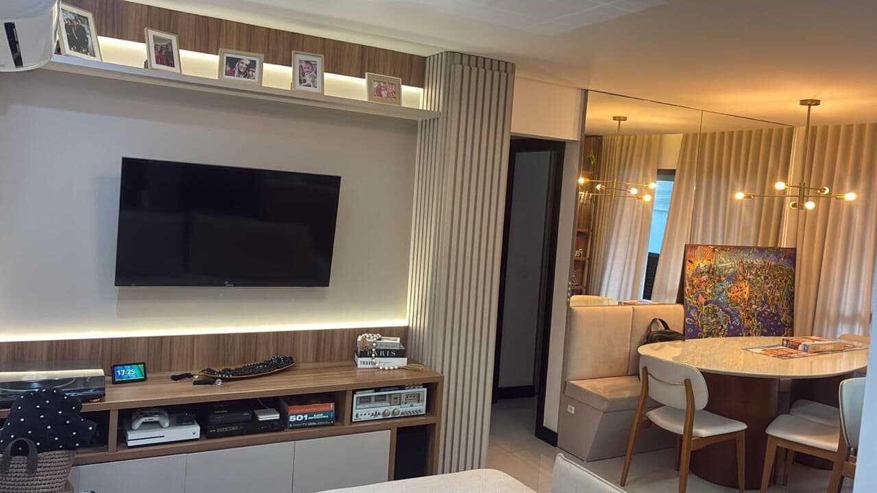 Apartamento com 2 suítes na Pedra Branca