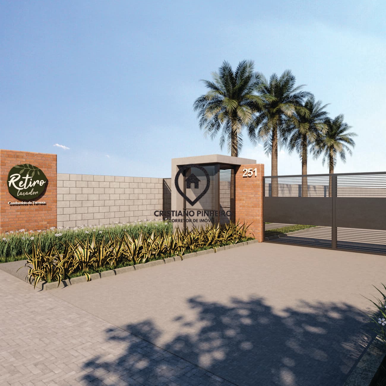 Terrenos a partir de 126 m² à venda no Condomínio Retiro Laçador - Gravataí/RS