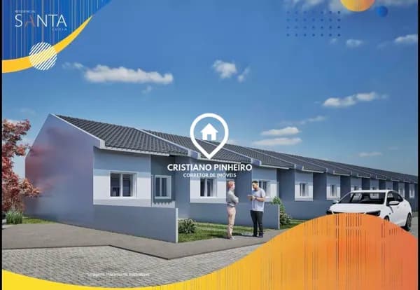 Casa com 2 dormitórios à venda no bairro São Luiz em Gravataí/RS