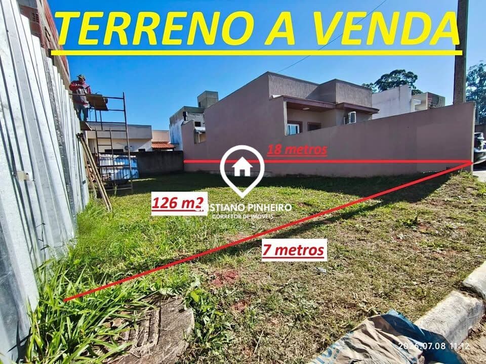 Terreno de 126 m² à venda no bairro Caça e Pesca - Gravataí/RS