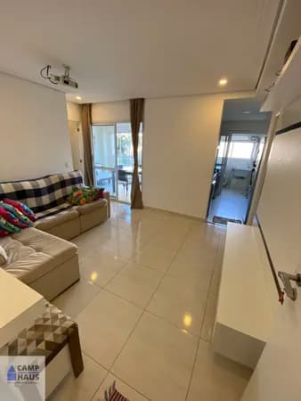 Apartamento Alto Padrão no Cambuí - com 1 Suíte, lavabo, varanda e 1 vaga, Cambuí - Campinas/SP