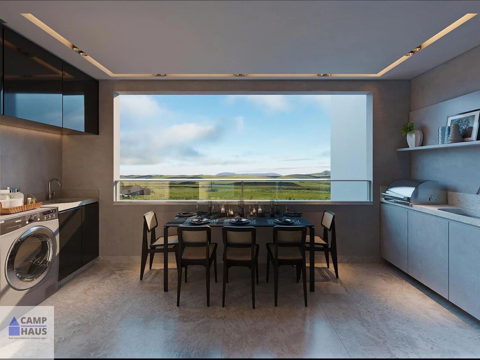 Sensia Parque Prado, Apartamento de 2 quartos com 1 suíte e varanda gourmet 64m² a 66m² - Parque Prado, Campinas/SP