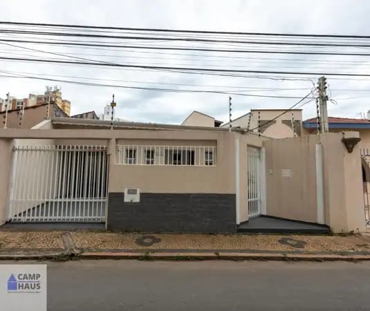 Casa Térrea à Venda no Botafogo, Campinas | 150 m², 3 Dormitórios e 2 Suítes