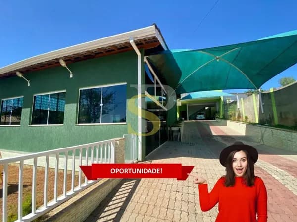 Chácara com 5 dormitórios à venda, 1000 m² por R$ 1.400.000,00 - Rio Abaixo - Atibaia/SP