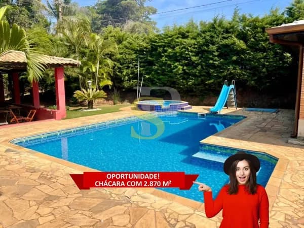 Chácara com 6 dormitórios à venda, 2870 m² por R$ 1.600.000,00 - Terra Preta - Mairiporã/SP