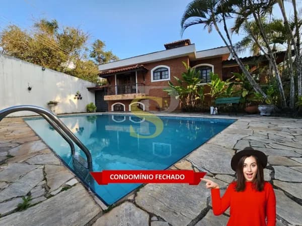 Casa com 4 dormitórios à venda, 500 m² - Serra da Cantareira - Mairiporã/SP