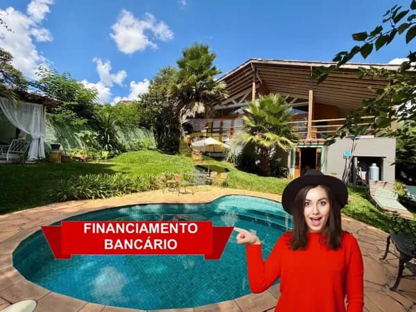 Casa com 4 dormitórios à venda, 370 m² por R$ 1.890.000,00 - Rio Abaixo - Atibaia/SP
