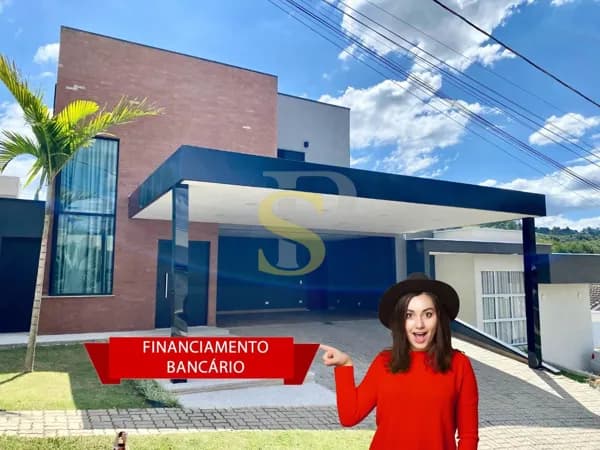 Casa com 3 dormitórios à venda, 283 m² por R$ 1.700.000,00 - Rio Abaixo - Atibaia/SP
