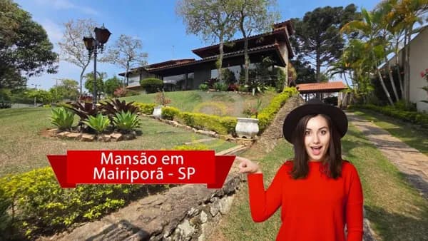Casa com 5 dormitórios à venda, 554 m² por R$ 5.900.000,00 - Mairiporã - Mairiporã/SP