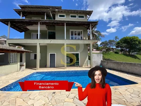Casa com 5 dormitórios à venda, 300 m² por R$ 1.600.000 - Condominio Parque das Garças II - Atibaia/SP