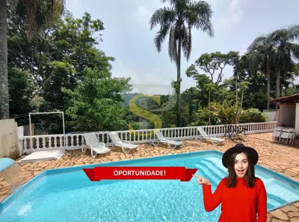 Chácara com 3 dormitórios à venda, 1580 m² - Jundiaizinho - Mairiporã/SP