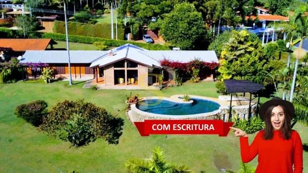 Chácara À Venda - Cinematográfica - Pé na água - Em Condomínio - Piracaia/SP.