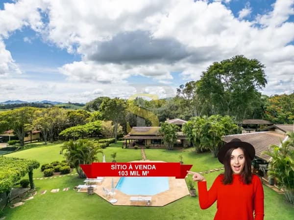 Sítio com 9 dormitórios à venda, 102794 m² por R$ 29.500.000,00 - Zona Rural - Piracaia/SP