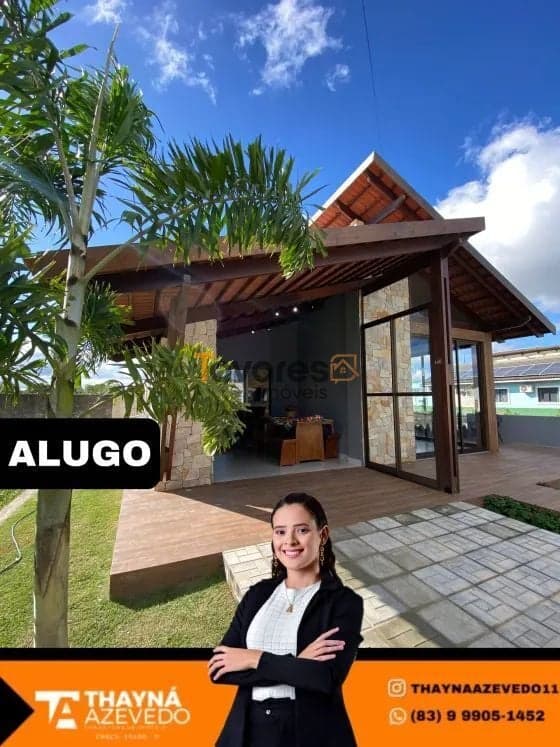 Casa para locação por temporada no condomínio Monte das Cerejeiras - Bananeiras - PB