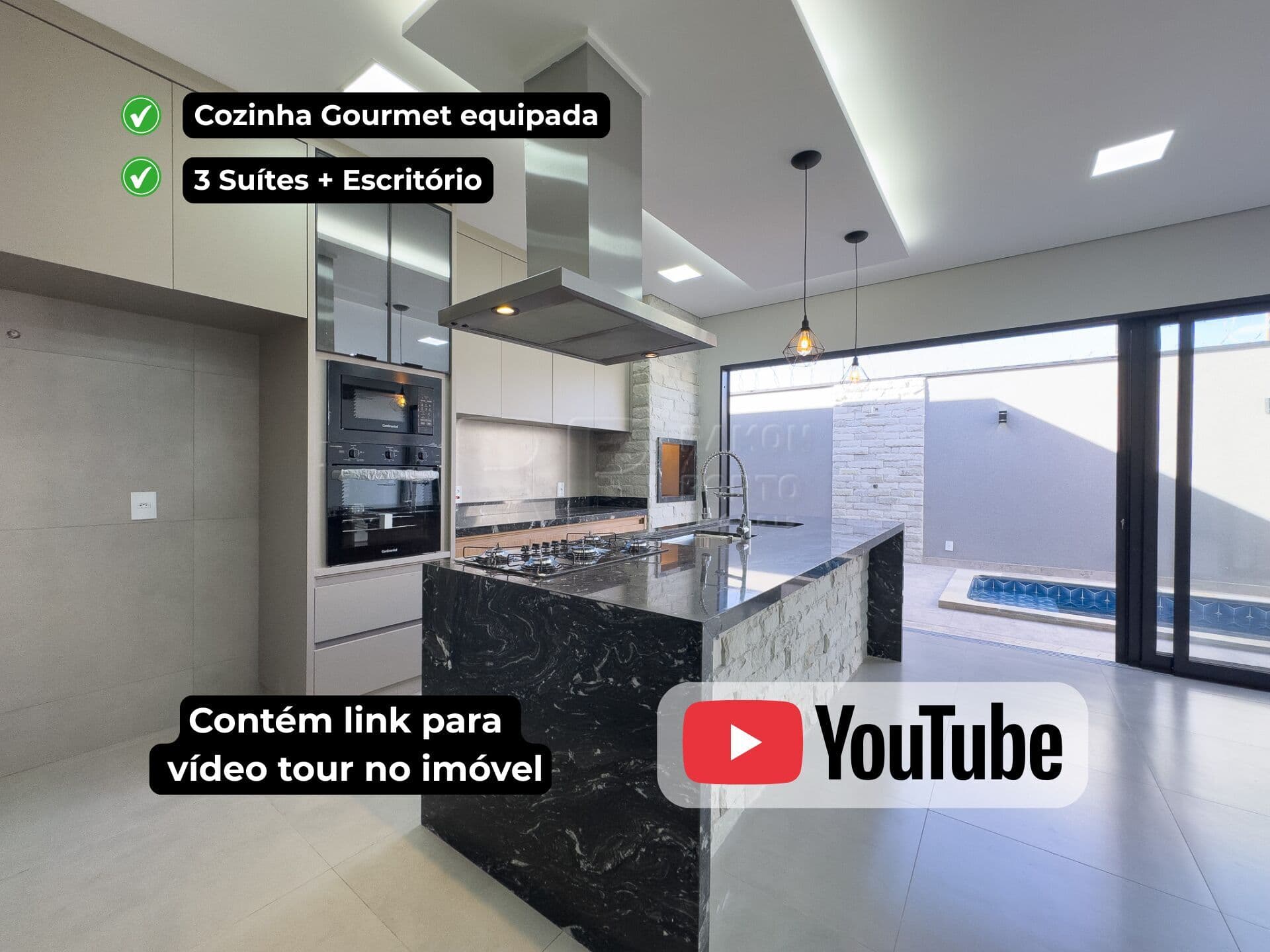 🔥 Alta Vista | Casa Térrea | 3 Suítes | 160m² | Piscina + Cozinha Equipada