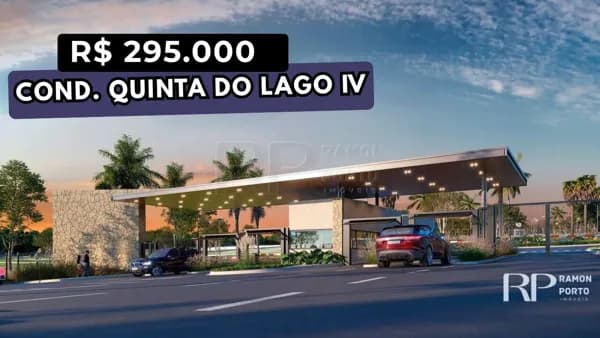 Terreno para venda no Condomínio Quinta do Lago IV