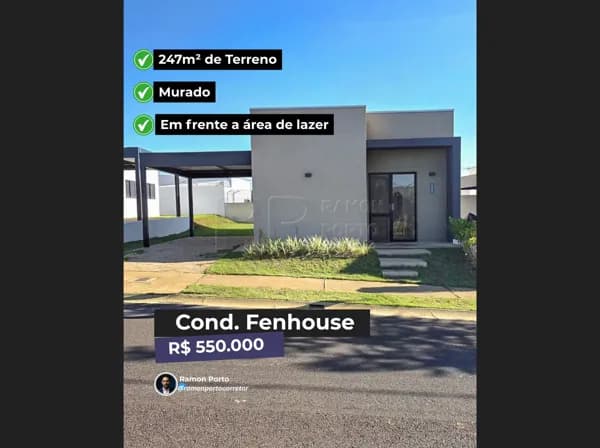 Fenhouse Belvedere – Casas novas em Condomínio em São José do Rio Preto – SP