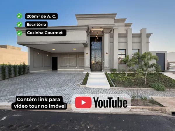 🔥 SetLife II Mirassol | Casa Térrea | 3 Suítes | 205m² | Piscina + Gourmet Integrado