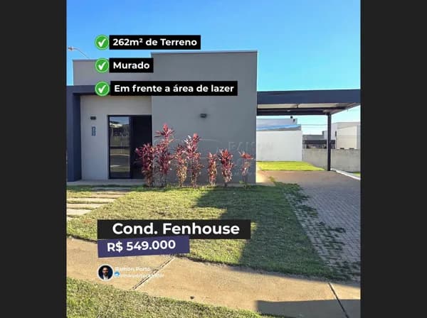 Fenhouse Belvedere – Casas novas em Condomínio em São José do Rio Preto – SP