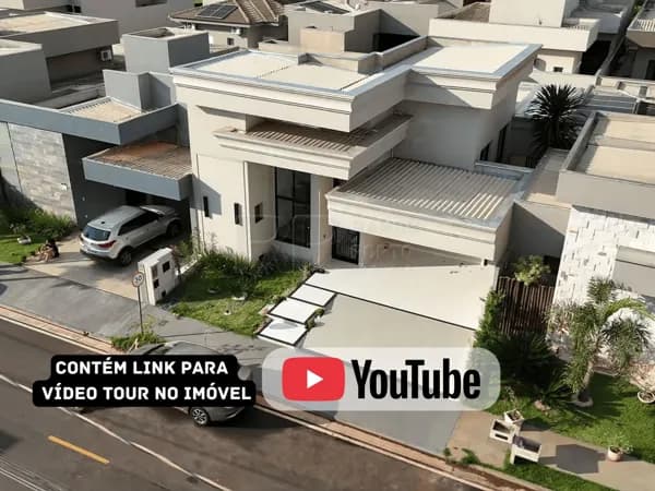 Casa Nova Neoclássica no Village Damha III | 3 Suítes, Piscina Aquecida, Escritório e Gourmet