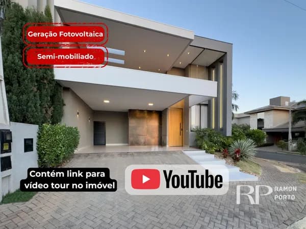 ⚡ Quinta do Lago I | 3 Suítes | Energia Solar | Pé Direito Duplo
