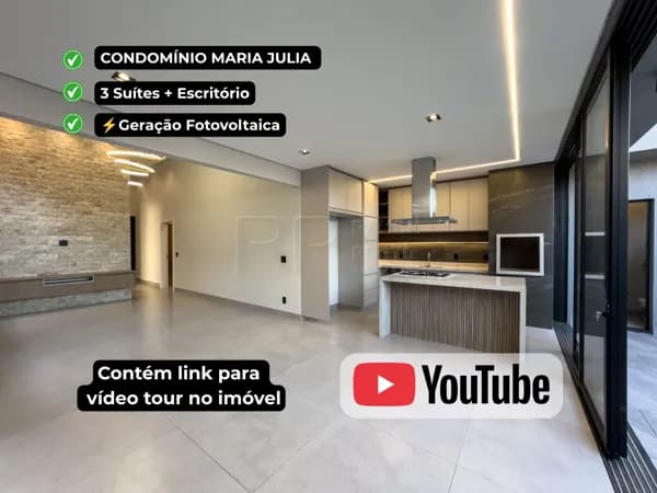 ⚡ Casa Nova | Condomínio Maria Júlia | 3 Suítes | Energia Solar | Piscina | Marcenaria