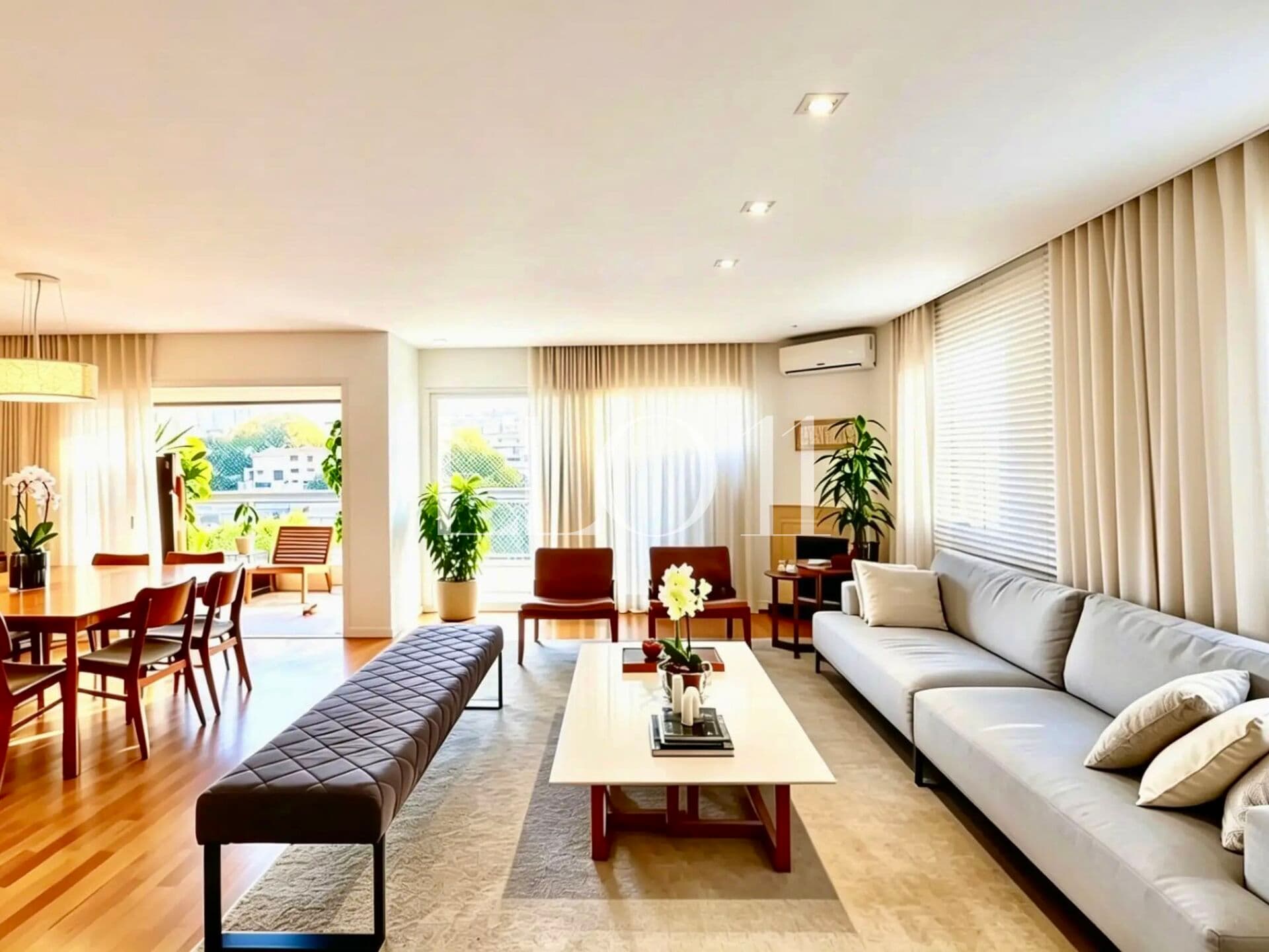 Apartamento com varanda e vista aberta privilegiada na Vila Madalena