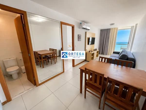Apartamento para alugar na Barra, varandão com vista a mar, Salvador-BA