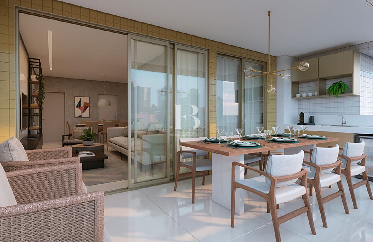 Apartamento 135m² com 4 quartos em Casa Forte