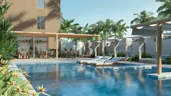Apartamento Térreo com 157m² com piscina privada e espaço gourmet em uma localização exclusiva na Praia dos Carneiros/PE