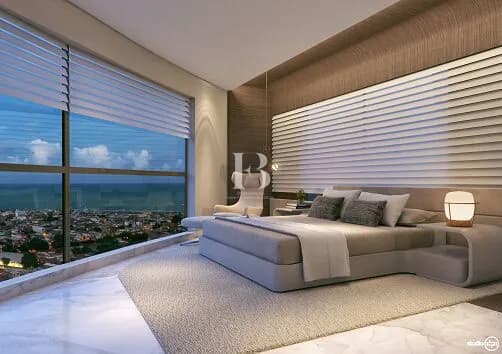 Apartamento Alto Padrão com 4 suítes e 268m² no Pina com vista para Rio.