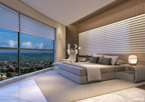 Apartamento Alto Padrão com 4 suítes e 268m² no Pina com vista para Rio.