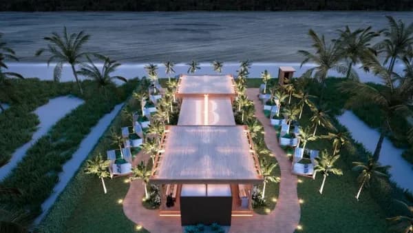 Apartamento Térreo com 98m² um piscina e jardim privativo em uma localização exclusiva na Praia dos Carneiros/PE